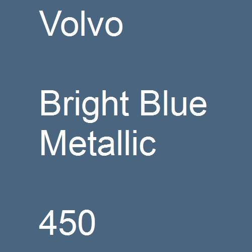 Volvo, Bright Blue Metallic, 450.